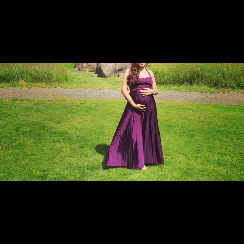 Deep purple formal dress size 8